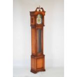 Reproduction chiming longcase clock