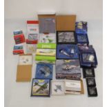 Quantity of boxed scale model planes