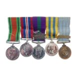 Group of British Miniature medals