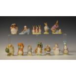 Twelve Beswick Beatrix Potter figures