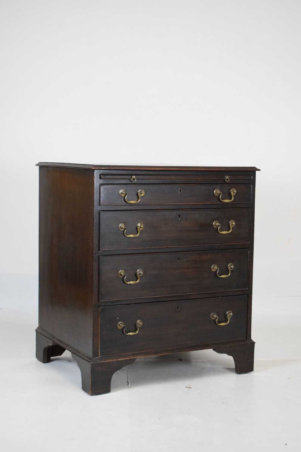 George III mahogany chest of drawers - Image 9 of 9