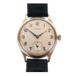 Garrard - Gentleman's 9ct gold cased wristwatch