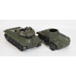 Irwin model tank and other military vehicle