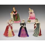 Six Royal Doulton Limited Edition Figures