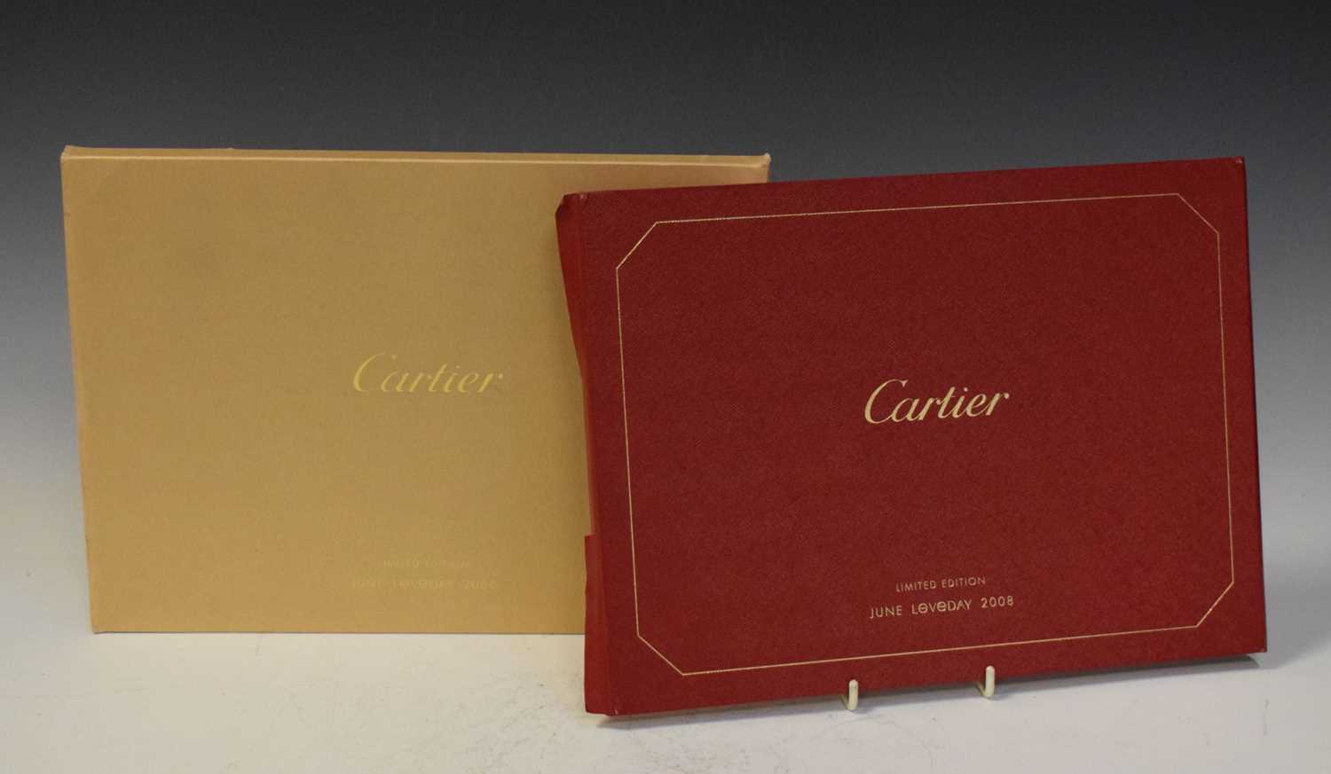 Cartier - Limited edition June Loveday 2008 stamps