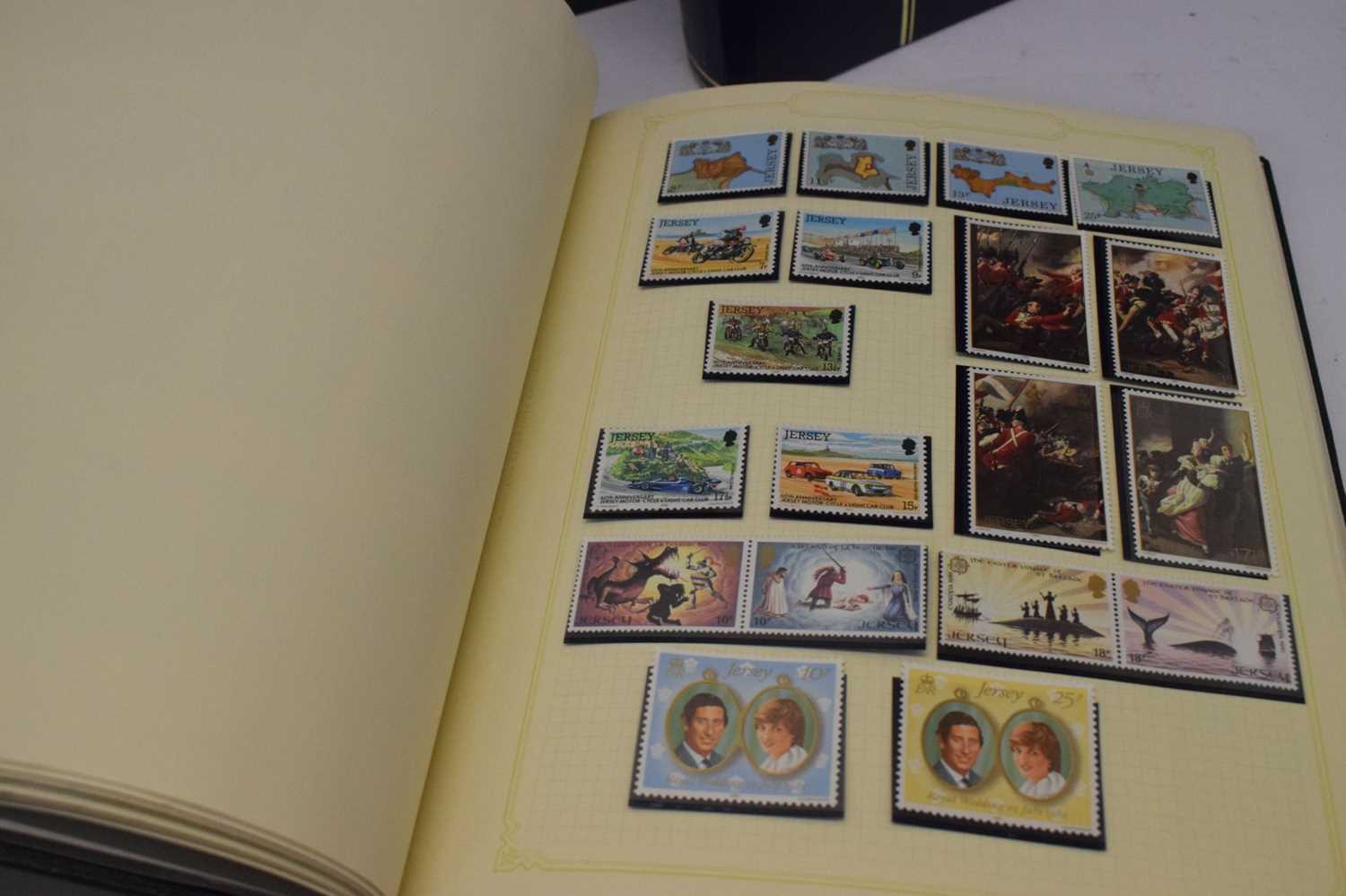 Quantity of GB and world stamps in five albums - Image 3 of 9