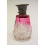 Circa 1900 silver-mounted scent bottle