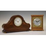 Elliott mantel clock and 1920s mahogany mantel clock