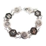 Chinese export silver bracelet