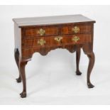 18th Century walnut lowboy