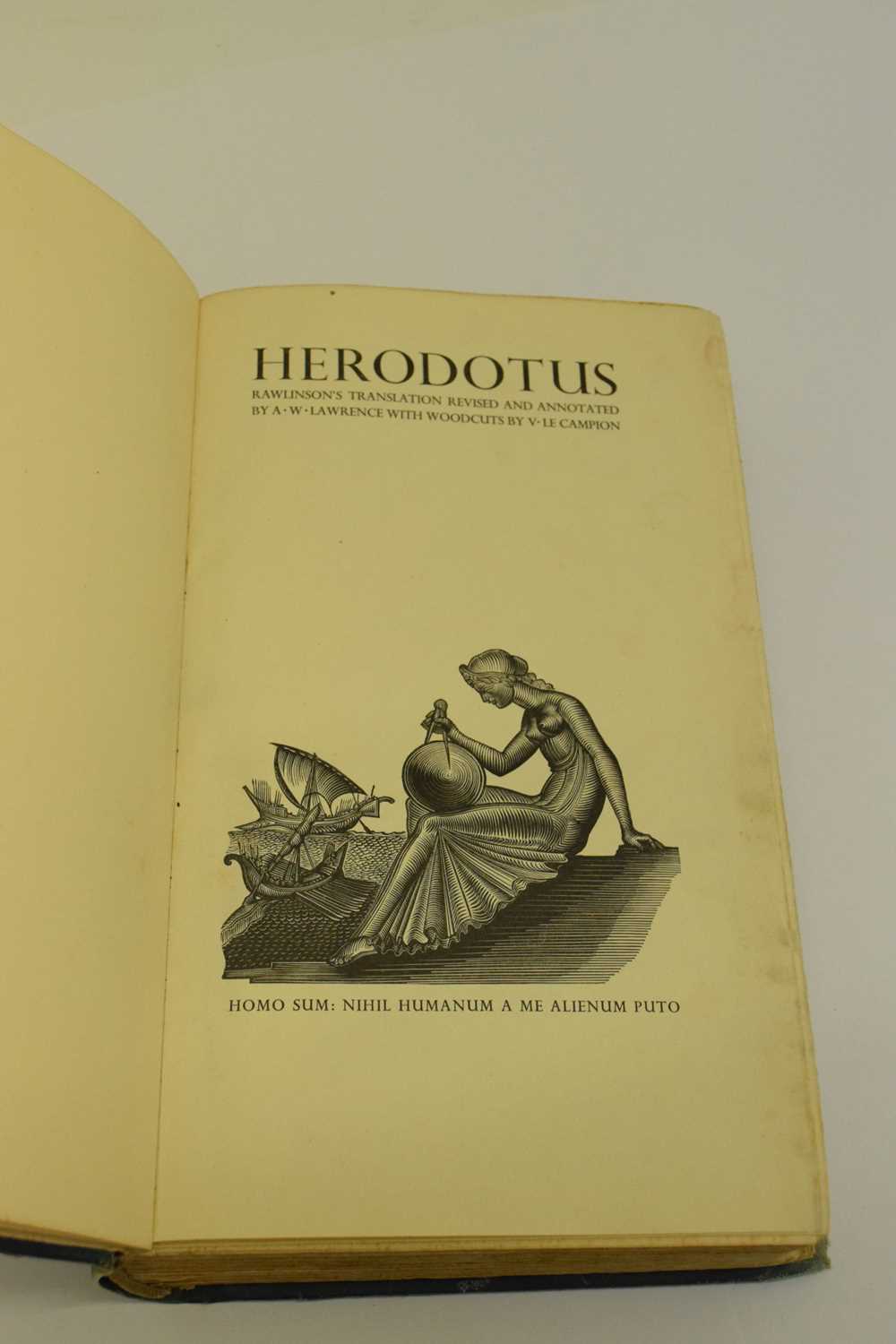 History of Herodotus, Nonesuch Press no.227 of 675 - Image 19 of 19