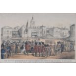 19th century coloured print - Crimean War `Interest