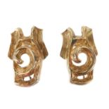 Ilias Lalaounis - Pair of earclips