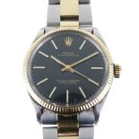 Rolex - Gentleman's two-tone gold and stainless steel Oyster Perpetual automatic bracelet wristwatch