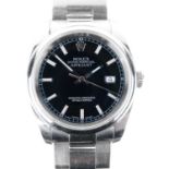 Rolex - Gentleman's Oyster Perpetual automatic stainless steel wristwatch