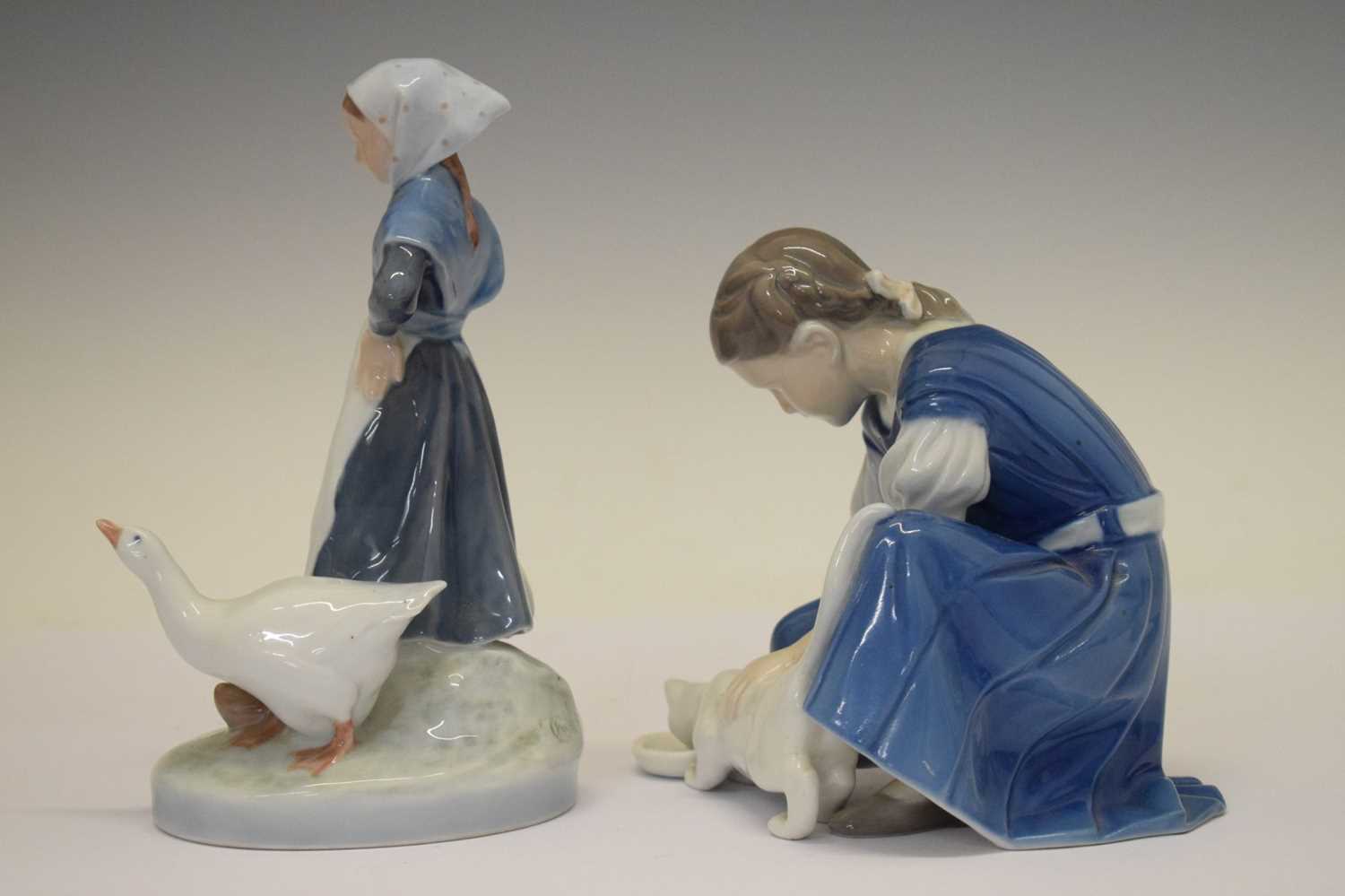 Collection of Royal Copenhagen porcelain figures and birds - Image 5 of 21