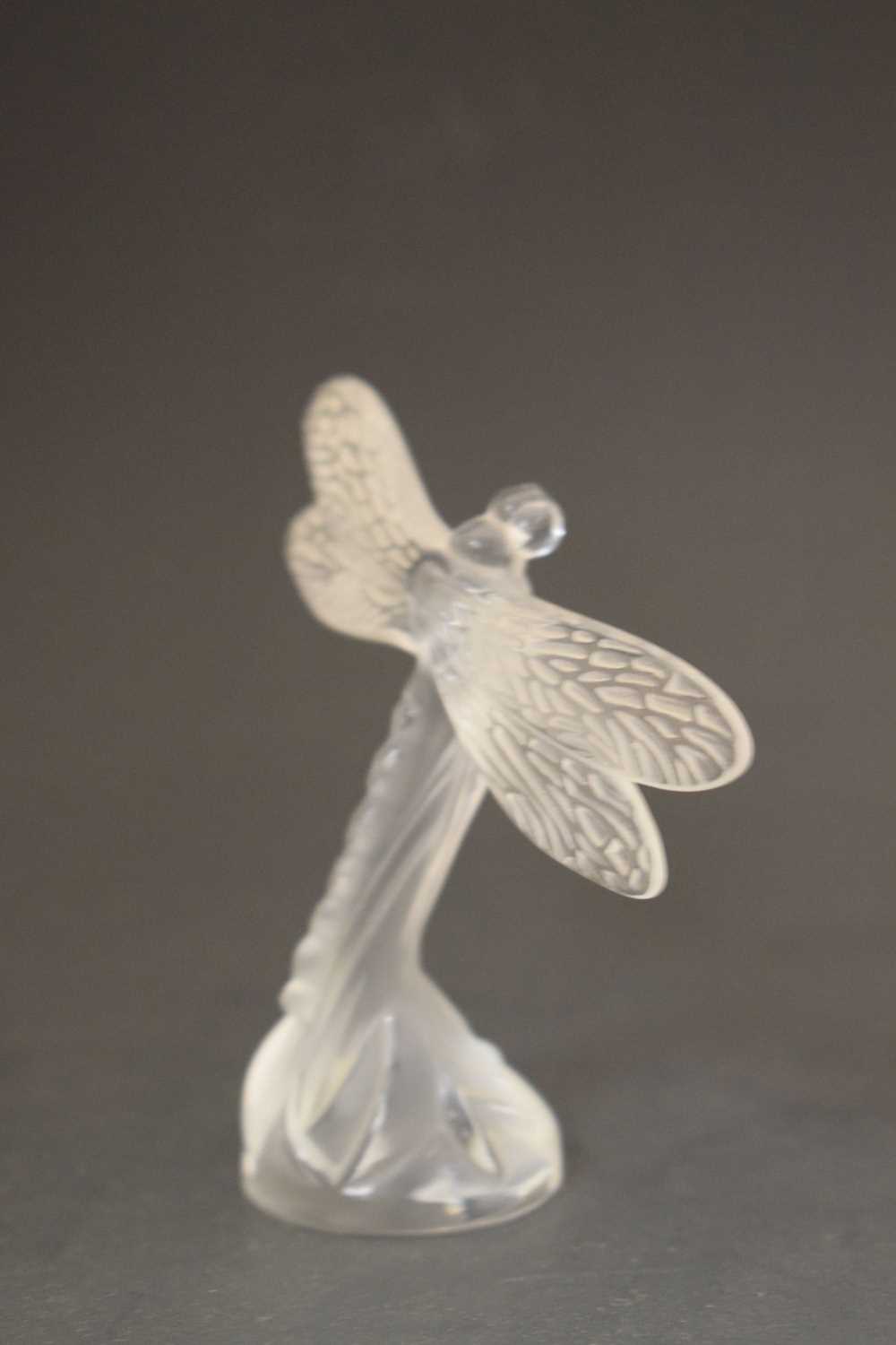 Lalique - Dragonfly paperweight, together with a Nina Ricci scent bottle - Image 3 of 11