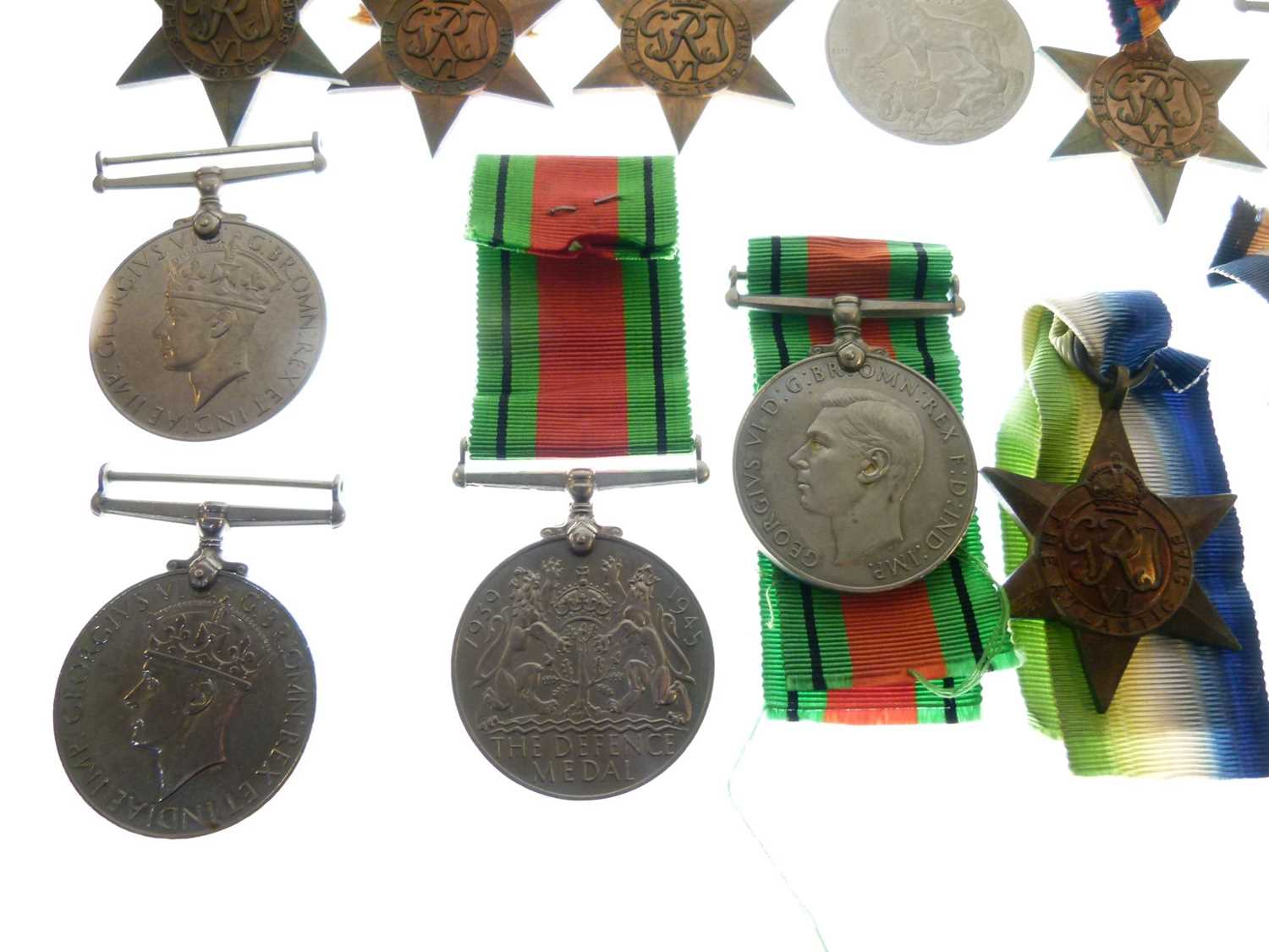 Large quantity of British Second World War medals - Image 2 of 8