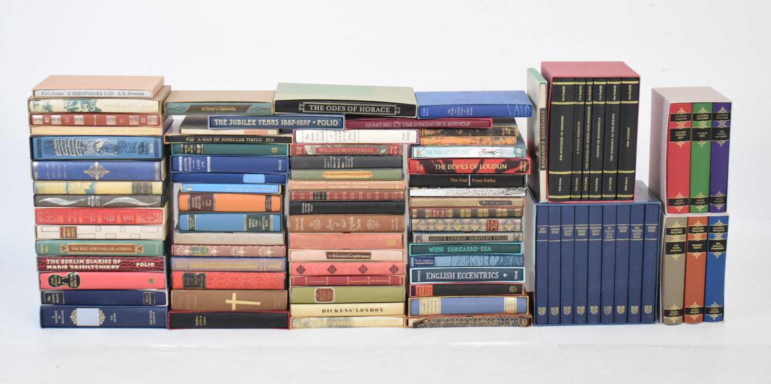 Large quantity of Folio society books