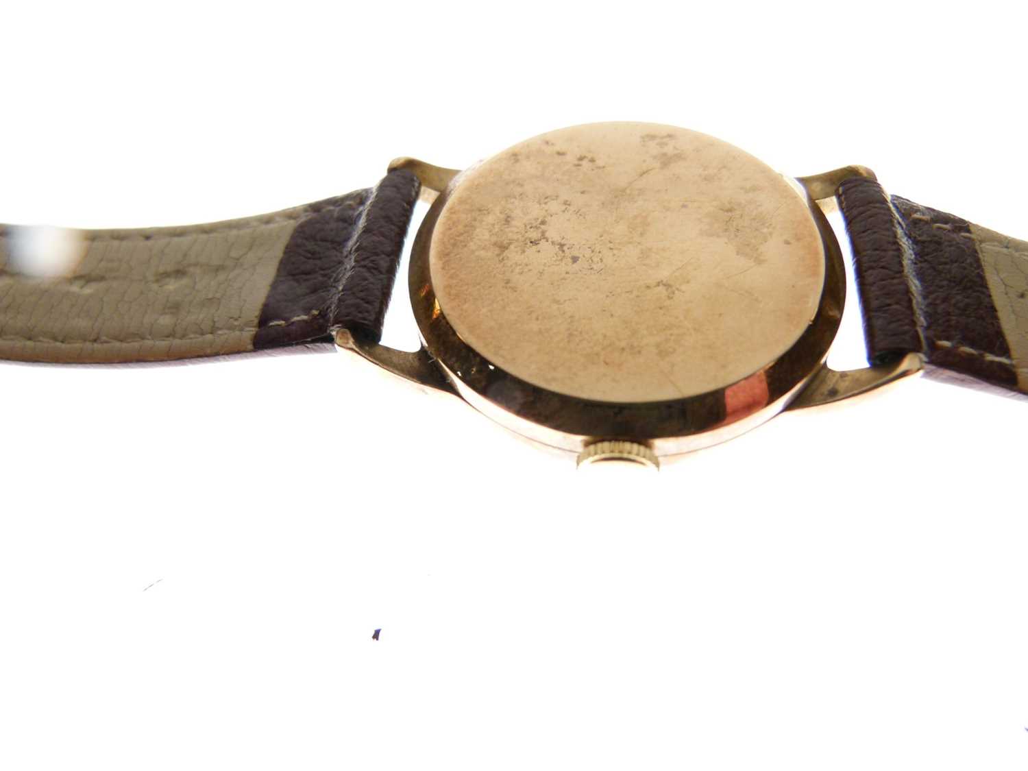 J.W Benson - Gentleman's 9ct gold cased wristwatch - Image 4 of 7