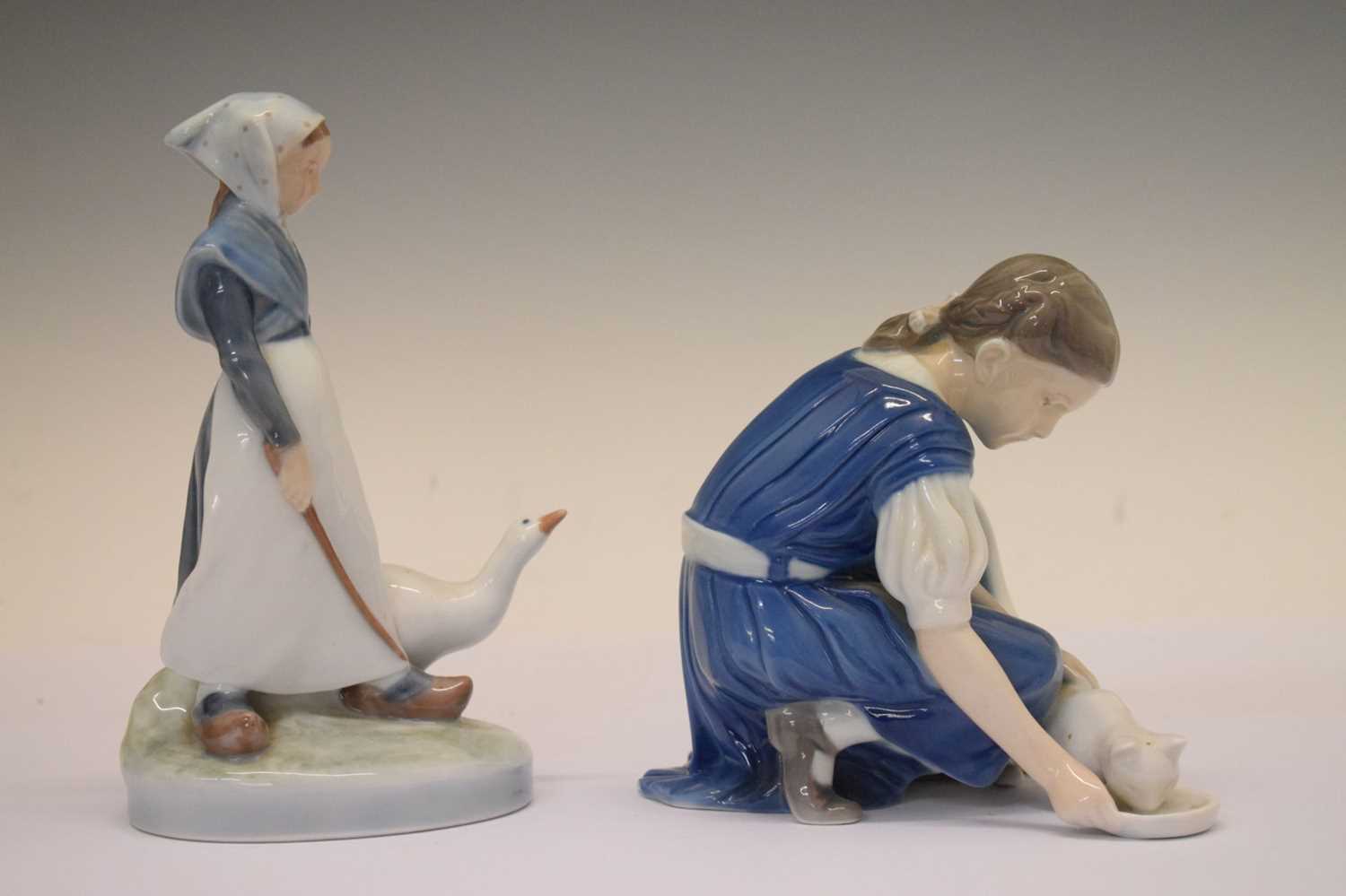 Collection of Royal Copenhagen porcelain figures and birds - Image 3 of 21