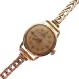 Omega - Lady's gold plated cocktail watch