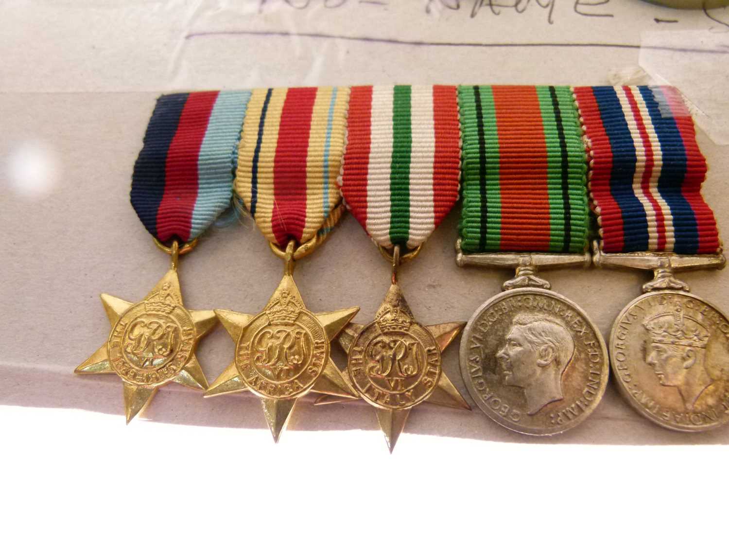 World War II medal group and miniatures - Image 2 of 5