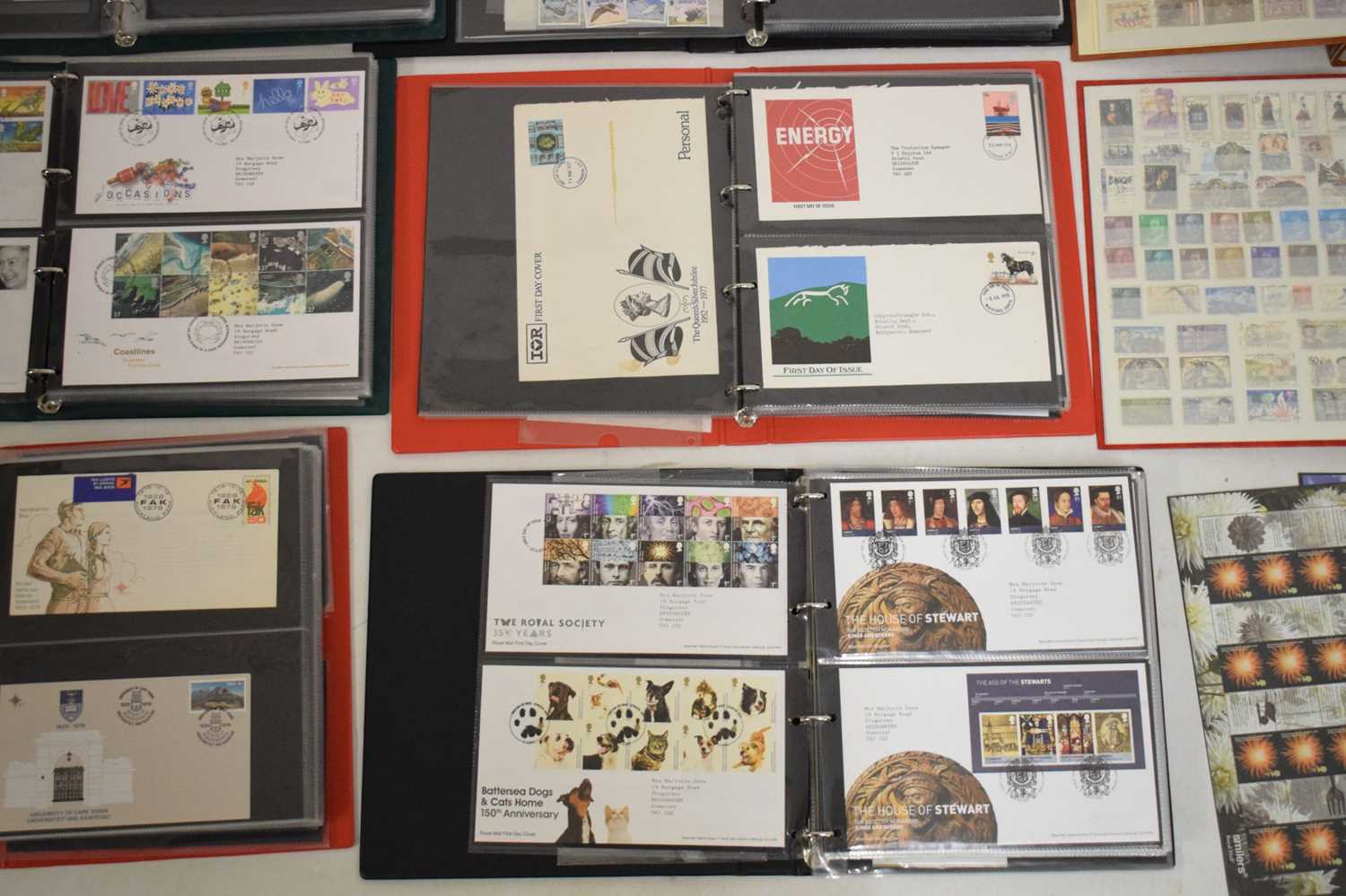 Quantity of GB and World stamps - Image 3 of 8