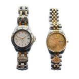 Bulova - Two gentleman's Marine Star quartz wristwatches