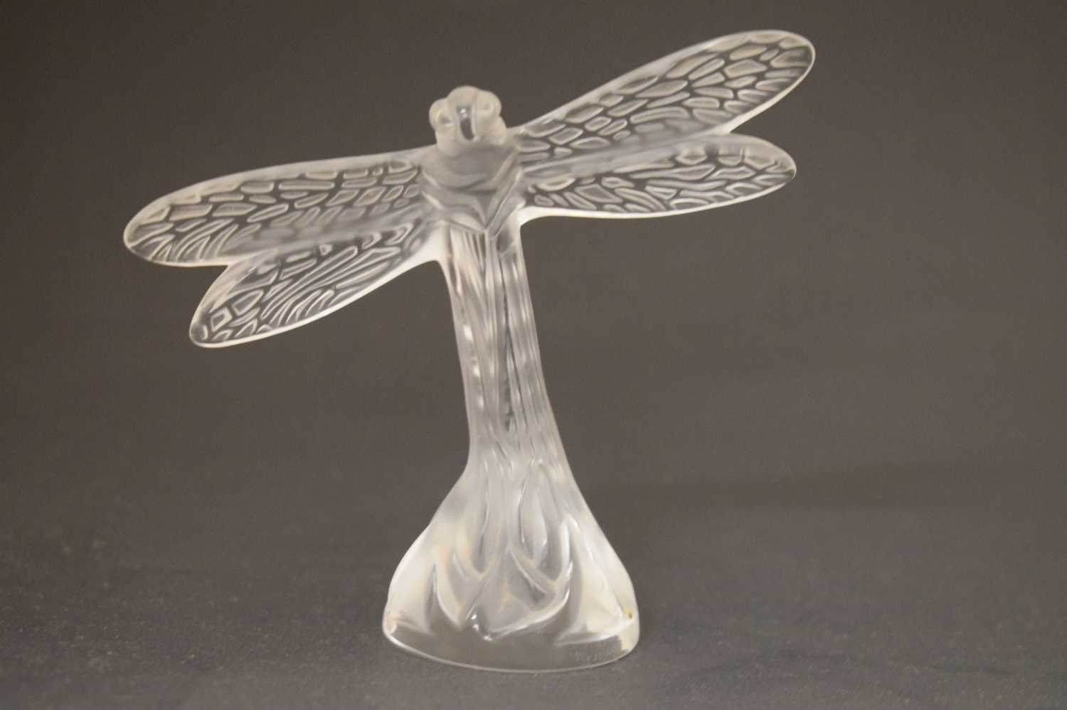 Lalique - Dragonfly paperweight, together with a Nina Ricci scent bottle - Image 2 of 11