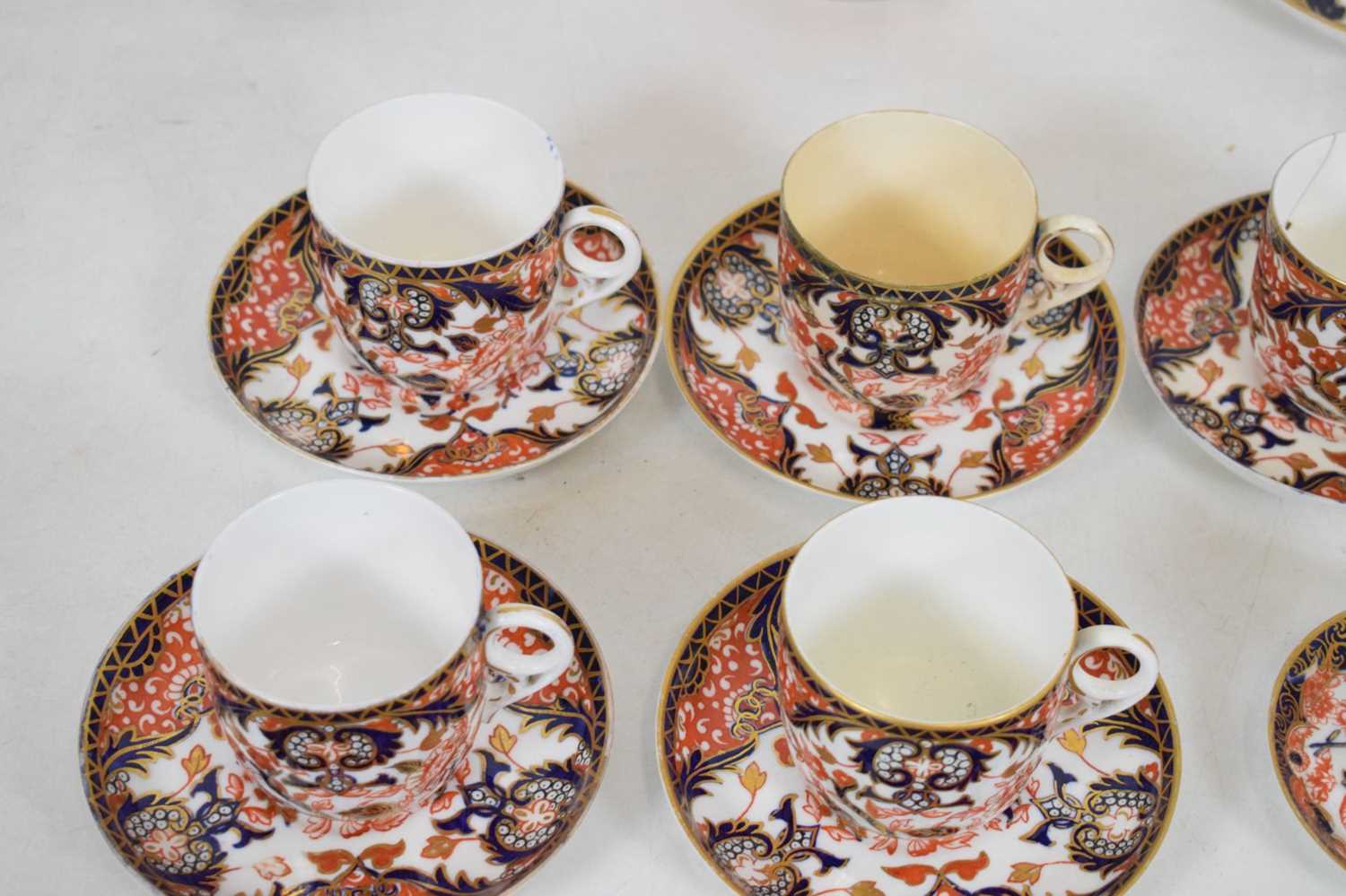 Early 20th Century Royal Crown Derby 'Kings Imari' tea and coffee wares - Image 2 of 23