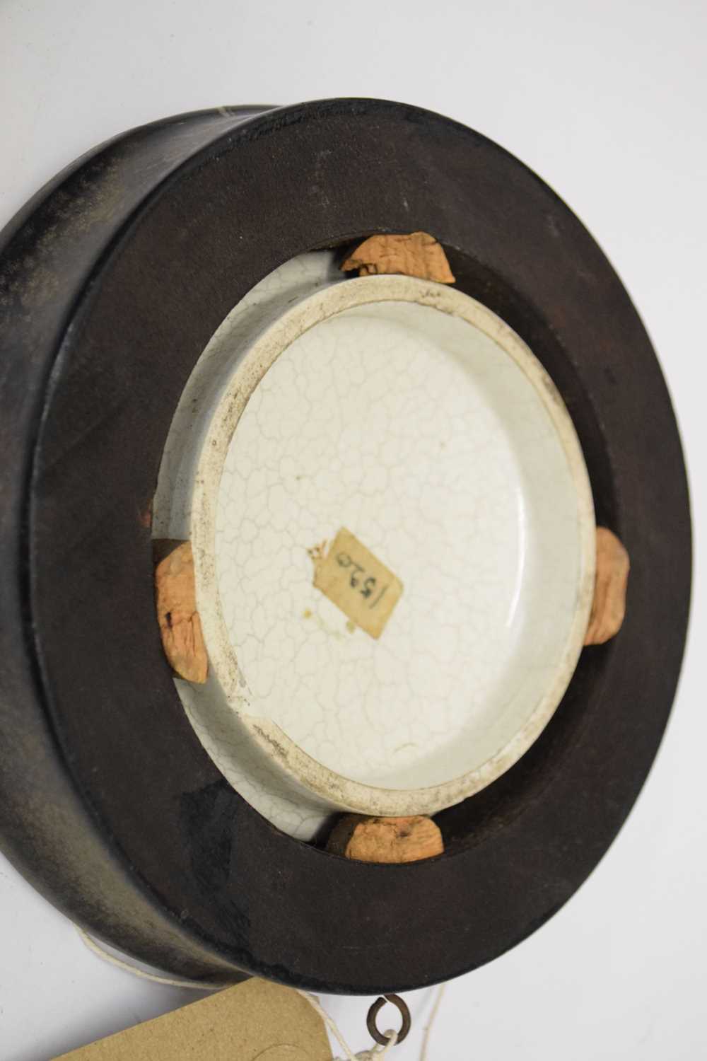 Three Victorian Prattware pot lids - Image 3 of 8