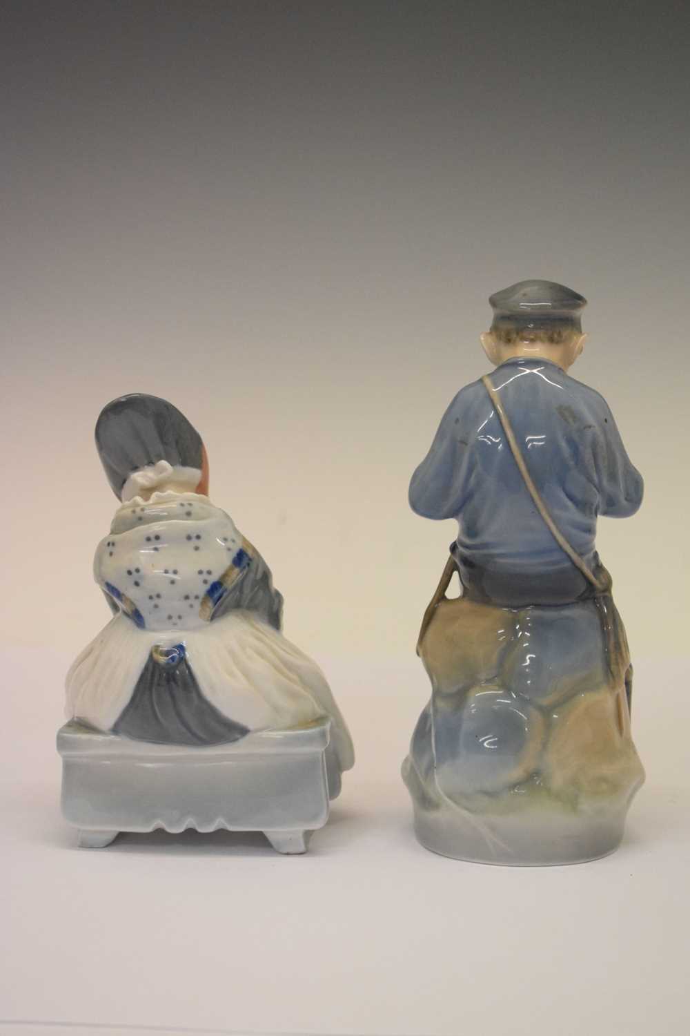 Collection of Royal Copenhagen porcelain figures and birds - Image 8 of 21