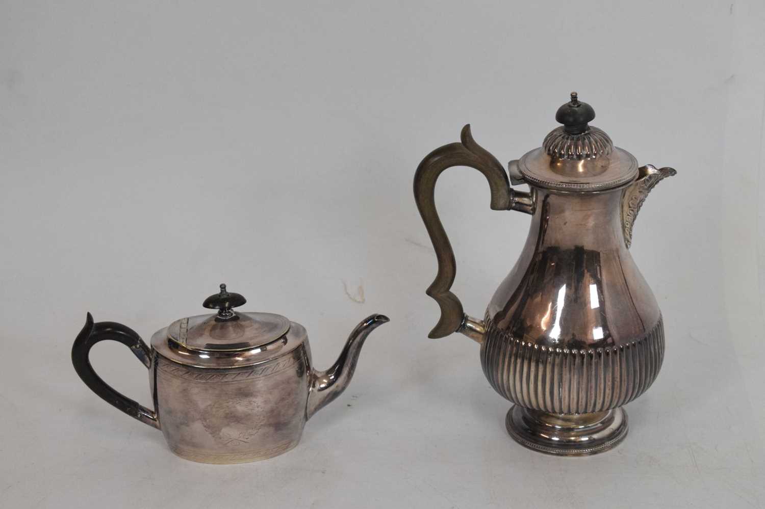 Silver plated four piece tea-set, pair of silver plated tureens, etc - Image 15 of 15