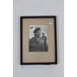 Field Marshal Bernard Law Montgomery signed photograph