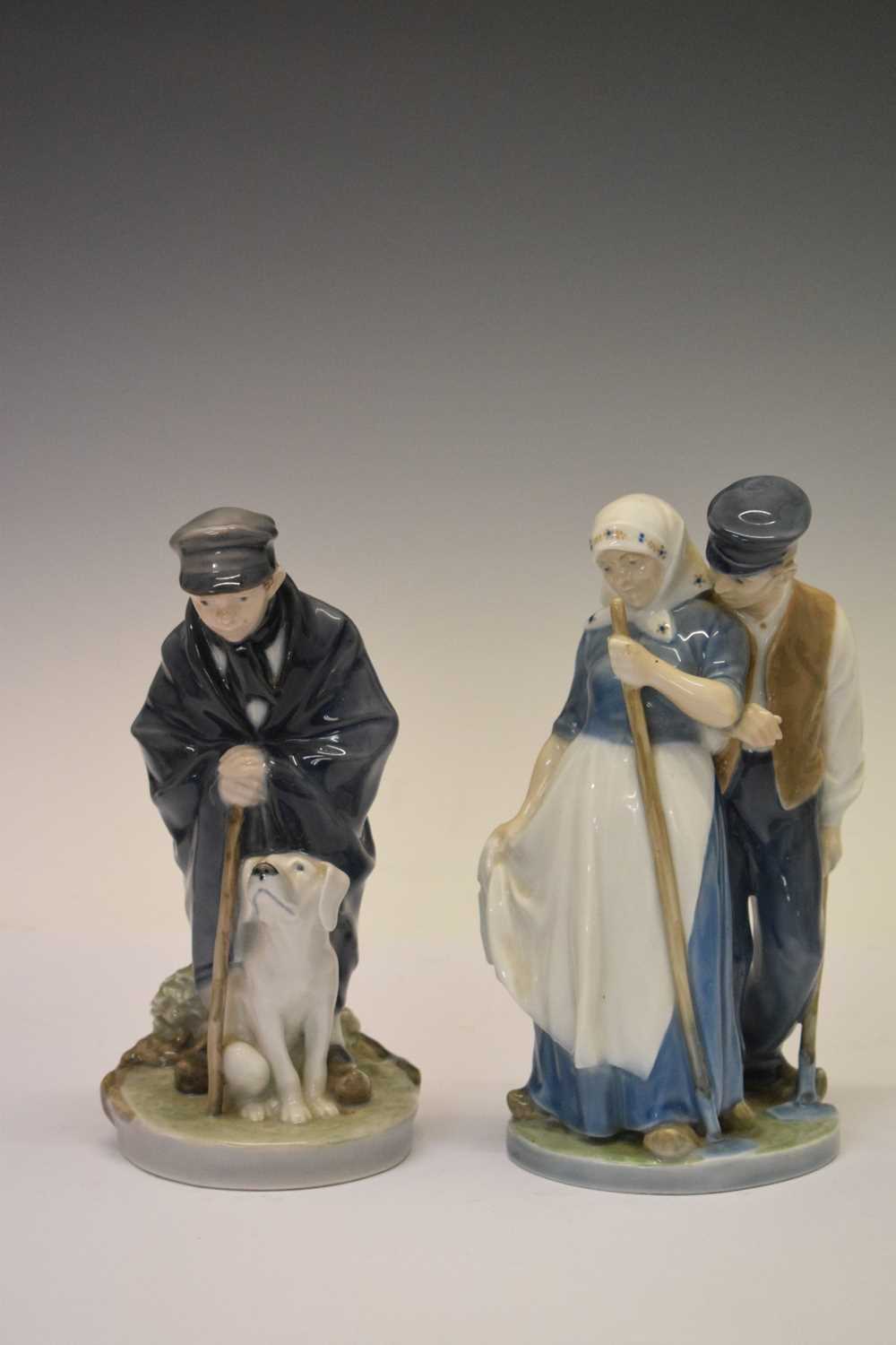 Collection of Royal Copenhagen porcelain figures and birds - Image 12 of 21