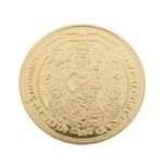 Fantasy gold Edward III Double Leopard issued by The London Mint
