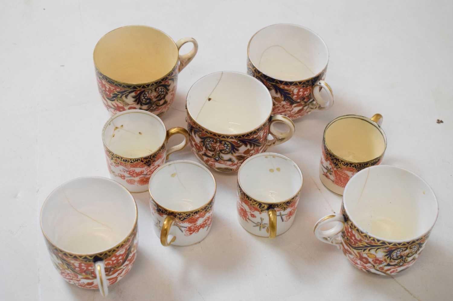 Early 20th Century Royal Crown Derby 'Kings Imari' tea and coffee wares - Image 21 of 23