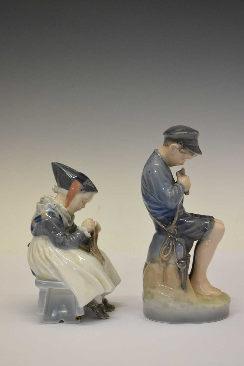 Collection of Royal Copenhagen porcelain figures and birds - Image 7 of 21