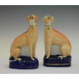 Pair of Staffordshire Lurchers