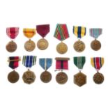 Group of American medals