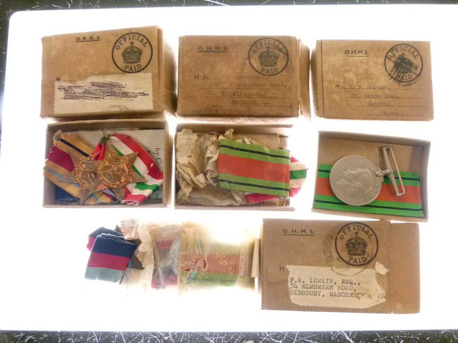 Quantity of boxed Second World War medals - Image 6 of 6