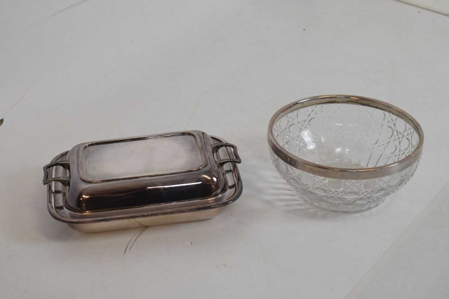 Silver plated four piece tea-set, pair of silver plated tureens, etc - Image 12 of 15