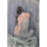 Dennis Gilbert - Pastel - Female nude study