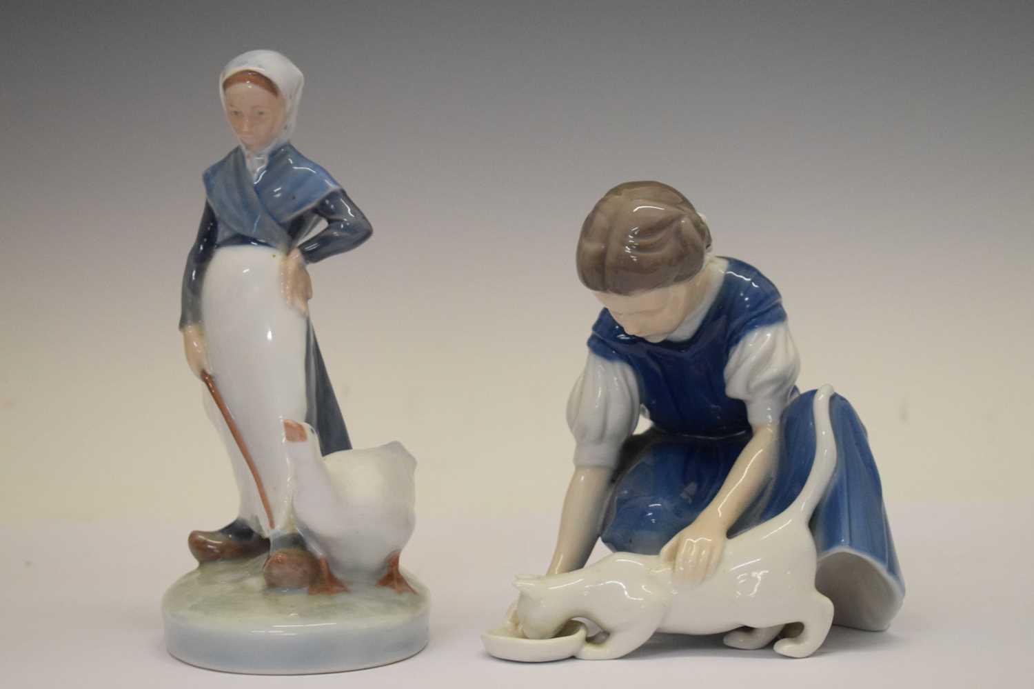 Collection of Royal Copenhagen porcelain figures and birds - Image 2 of 21