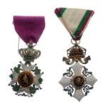 Bulgarian and Belgian medals