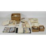 Mixed quantity of GB and world loose stamps
