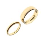 9ct gold wedding band