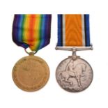 First World War medal pair