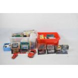 Quantity of boxed model diecast model vehicles